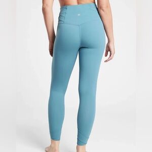 Athleta Elation Pirouette 7/8 Tight Riviera Blue